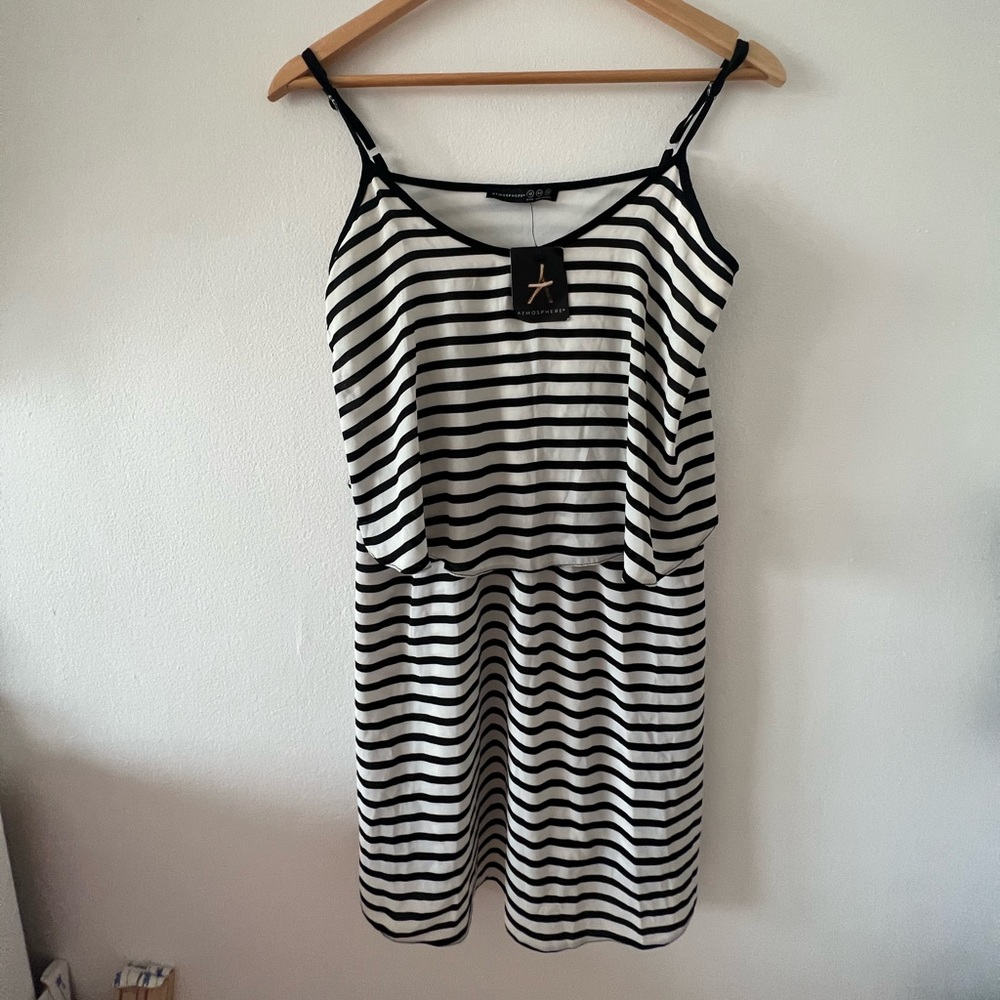 NWT striped dress size 8
